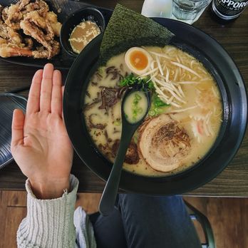 Ramen Time - Tonkotsu Ramen, deep fried squid legs - Ramen Near Me - Tempe, Arizona
