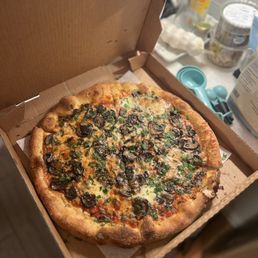 14" FUNGHI PIE