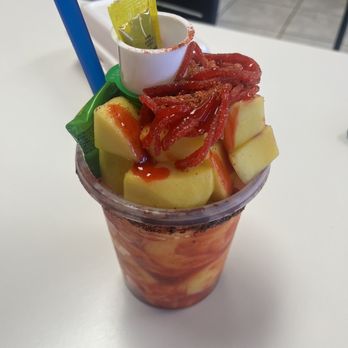 Yoyi's Fruity-Land - Deluxe mangonada - Desserts Near Me - San Marcos, Texas