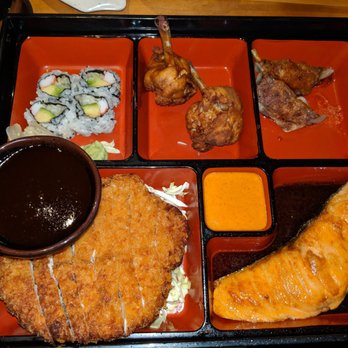 Sapps - Bento Box $28 (read my review for details)...comes with bowl of rice - Japanese Near Me - Long Island City, New York Sapps - Bento Box $28 (read my review for details)...comes with bowl of rice - Japanese Near Me - Long Island City, New York