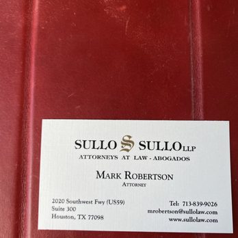 Sullo & Sullo - Criminal Defense Law Near Me - Houston, Texas Sullo & Sullo - Criminal Defense Law Near Me - Houston, Texas