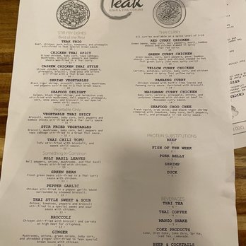 Teak OTR - Menu - Sushi Bars Near Me - Cincinnati, Ohio Teak OTR - Menu - Sushi Bars Near Me - Cincinnati, Ohio