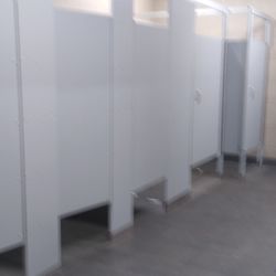 Lowe's Home Improvement - More than one stall? Nice floors.