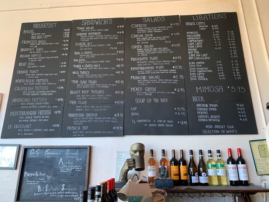 Menu photo 5 Cafe Francisco San Francisco, CA