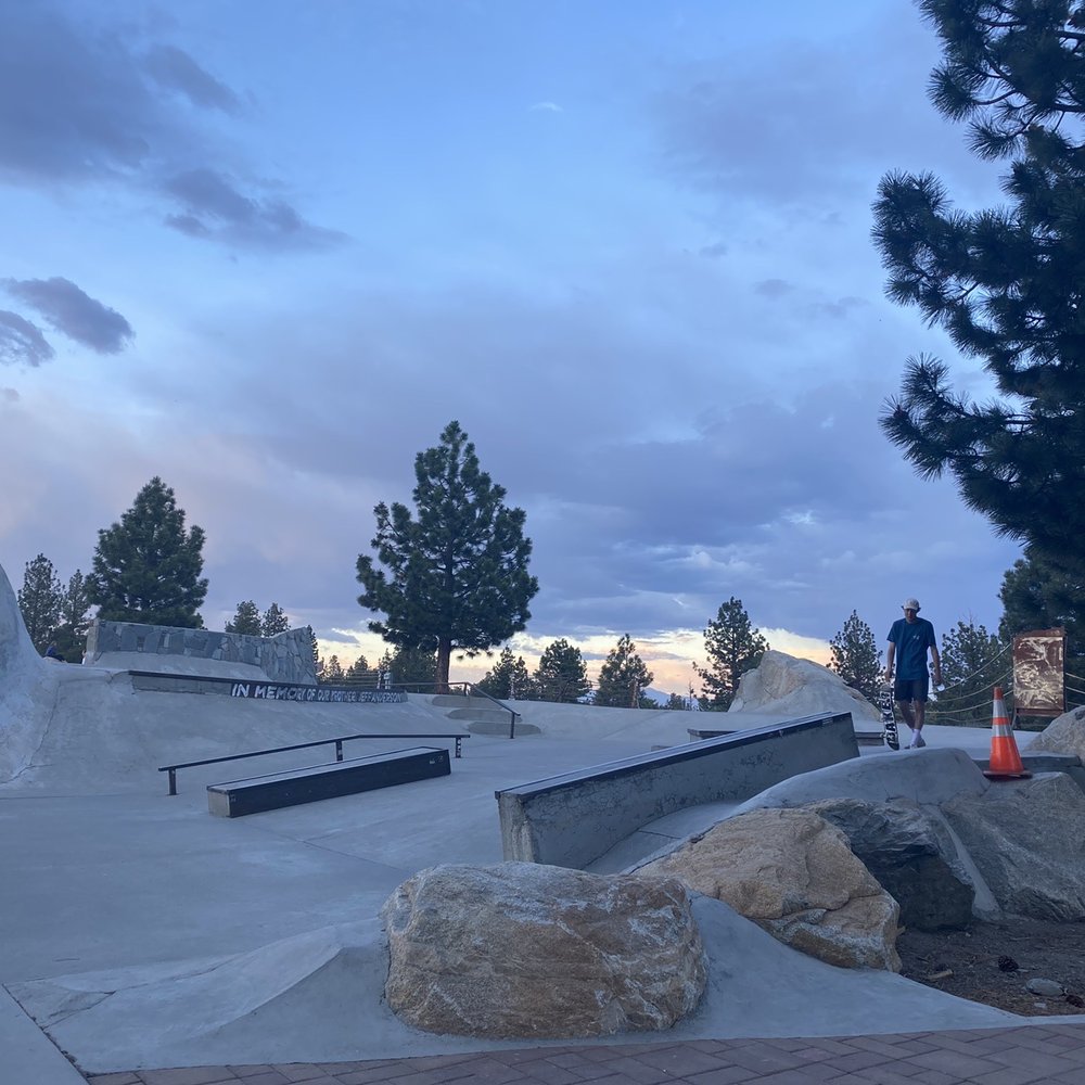 Volcom Brothers Skate Park - Street section - Skate Parks Near Me - Mammoth Lakes, California Volcom Brothers Skate Park - Street section - Skate Parks Near Me - Mammoth Lakes, California