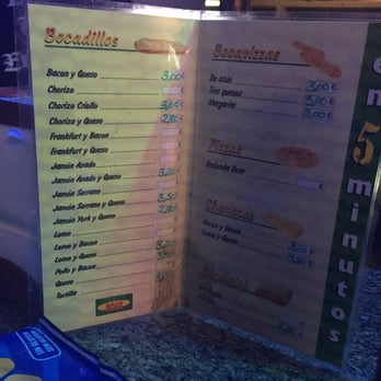 Sham-Rock - Carta - Pubs Near Me - A Coruña, C