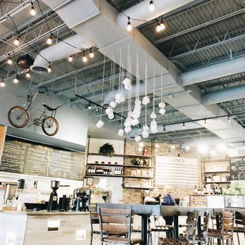 Detour Coffee - warm decor - Coffee & Tea Near Me - Arlington, Virginia