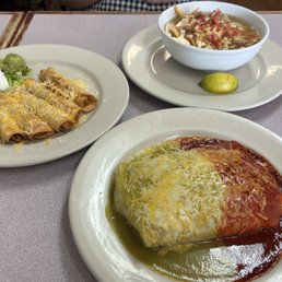 check out the size of the burrito
