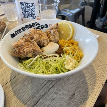 Mazesoba Hero - Crown Mazesoba Spicy - Ramen Near Me - Walnut, California Mazesoba Hero - Crown Mazesoba Spicy - Ramen Near Me - Walnut, California