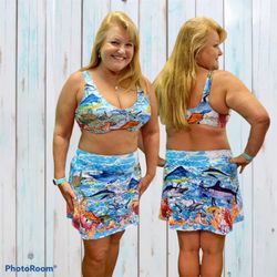 Sporty Girl Apparel - matching bathing suite bra tops