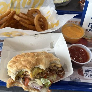 Culver's - The Culver's Deluxe Double & Onion Rings - Fast Food Near Me - Chesterfield, Missouri Culver's - The Culver's Deluxe Double & Onion Rings - Fast Food Near Me - Chesterfield, Missouri