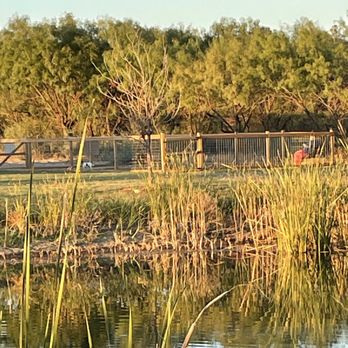 Buffalo RV Park - Pet Area - RV Parks Near Me - Breckenridge, Texas