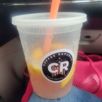 Coffee Republic - Amazing lemonade from my favorite shop. Amazing staff also. Amazing place to sit down and have a great day. - Coffee & Tea Near Me - Cedar Rapids, Iowa Coffee Republic - Amazing lemonade from my favorite shop. Amazing staff also. Amazing place to sit down and have a great day. - Coffee & Tea Near Me - Cedar Rapids, Iowa