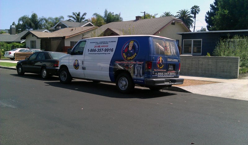 Slide of Mr. Speedy Plumbing and Rooter