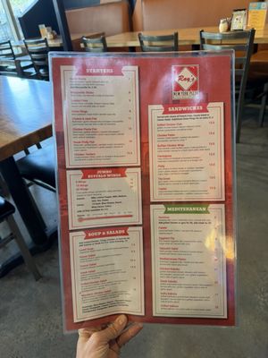 Menu photo 1 Ray's New York Pizza Atlanta, GA Menu photo 1 Ray's New York Pizza Atlanta, GA