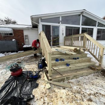 Gabriel Remodeling - Deck is almost done - Painters Near Me Gabriel Remodeling - Deck is almost done - Painters Near Me
