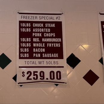 Bon Ton Market - New freezer menu - Meat Shops Near Me - Uhland, Texas Bon Ton Market - New freezer menu - Meat Shops Near Me - Uhland, Texas