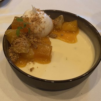 The Wildflower - Bergamot Posset ($12) - Canadian (New) Near Me - Whistler, British Columbia