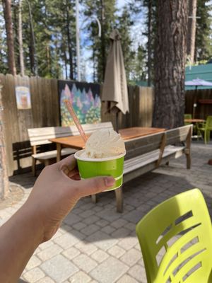 Log Cabin Ice Cream by null