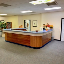 Front desk in the patient waiting area (Fall season)