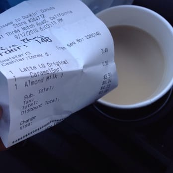 Dunkin' - No coffee in my drink... - Coffee & Tea Near Me - California, Maryland Dunkin' - No coffee in my drink... - Coffee & Tea Near Me - California, Maryland