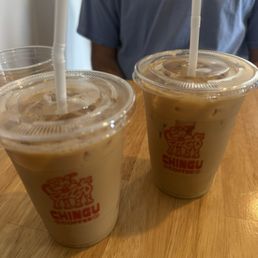 Iced lattes Iced lattes