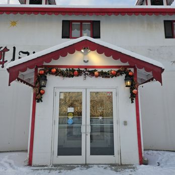 Santa Claus House - Outside - Christmas Trees Near Me - North Pole, Alaska Santa Claus House - Outside - Christmas Trees Near Me - North Pole, Alaska