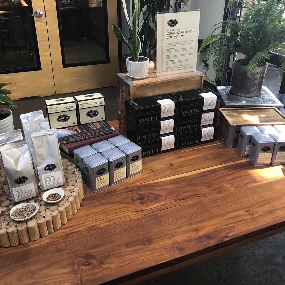 Smith Teamaker - More tea displayed - Tea Rooms Near Me - Portland, Oregon Smith Teamaker - More tea displayed - Tea Rooms Near Me - Portland, Oregon