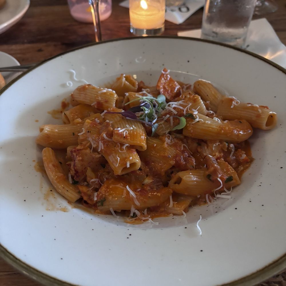O+O Pizza - Rigatoni - it was delicious and had lots of lobster in it! - Italian Near Me - St. Louis, Missouri O+O Pizza - Rigatoni - it was delicious and had lots of lobster in it! - Italian Near Me - St. Louis, Missouri