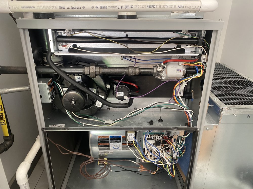 Slide of Always flowing piping and heating