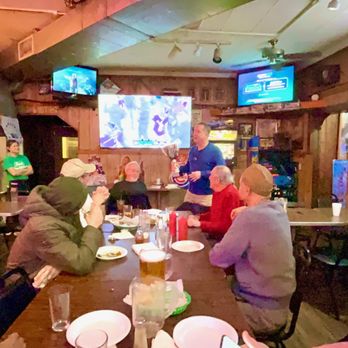 Bringer Inn - Presentation of the 2024 Lunchtime Legends basketball MVP trophy at The Bringer Inn. - Bars Near Me - Morton Grove, Illinois
