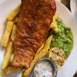 Haddock and chips