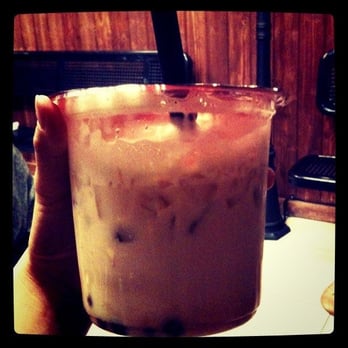 Half & Half Tea Express - Fresh oolong milk tea with honey boba - Coffee & Tea Near Me - Rowland Heights, California