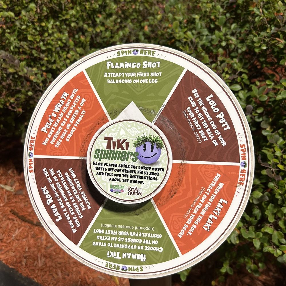 Molten Mountain - The fun spin wheels - Mini Golf Near Me - North Myrtle Beach, South Carolina