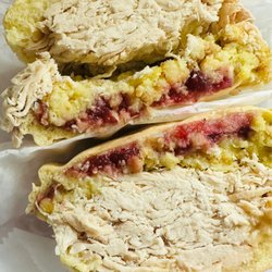 Pickles-A Deli - Turkey with stuffing, gravy, and cranberry
