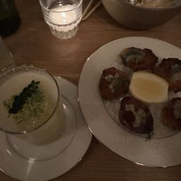 Bakes clams and cocktail