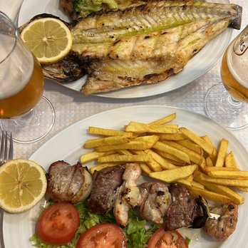 Crisfama - Grilled Sea Bass and Mixed Meat Skewer - Portuguese Near Me - Lisbon, 11