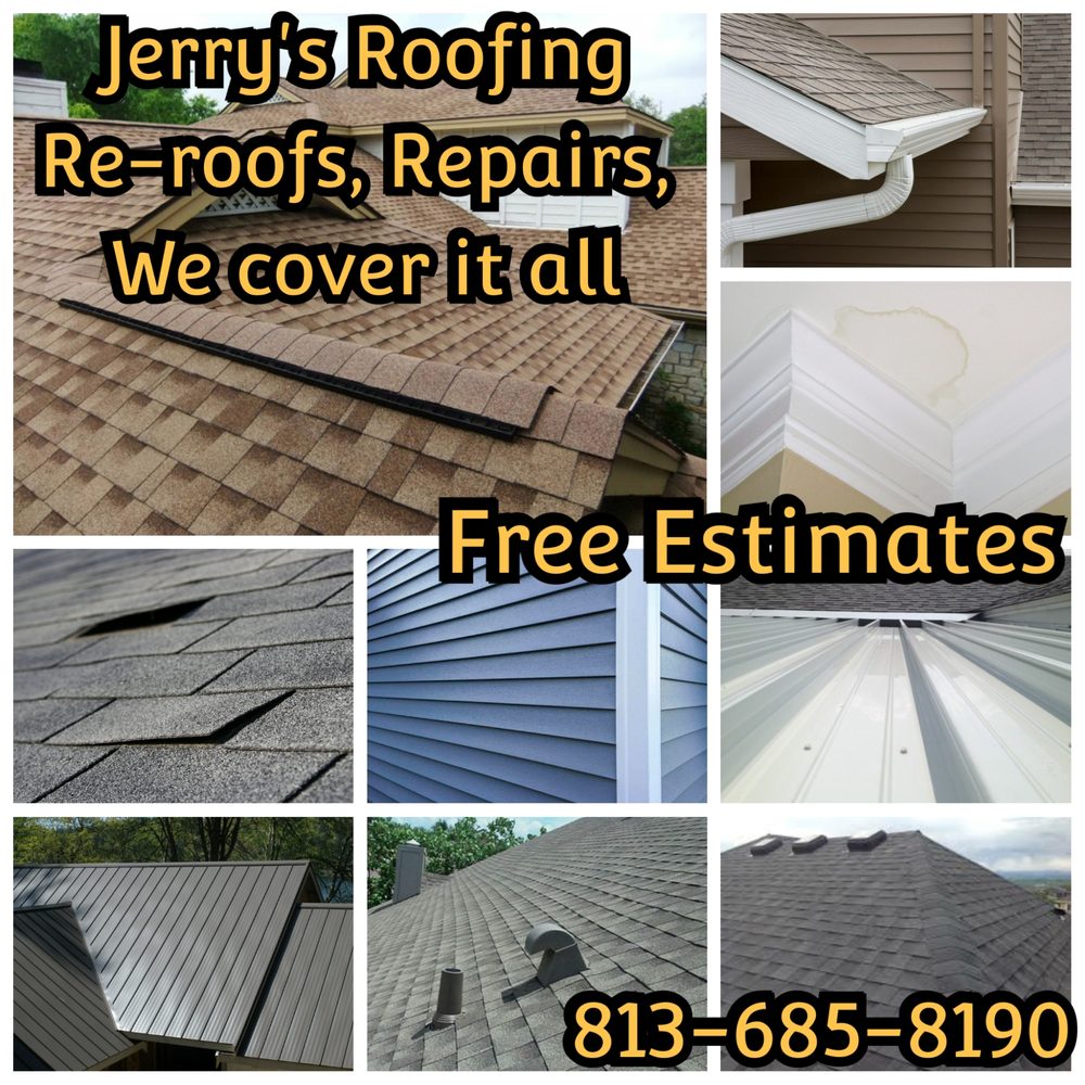 Slide of Jerry's Roofing Of Tampa Bay