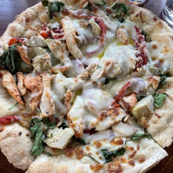 Theopolis Social Club - Cauliflower crust chicken bake. It was amazing! Fresh and creative! - New American Near Me - Shawnee, Oklahoma Theopolis Social Club - Cauliflower crust chicken bake. It was amazing! Fresh and creative! - New American Near Me - Shawnee, Oklahoma