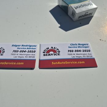 Sun Auto Service - Auto Repair Near Me - Las Vegas, Nevada Sun Auto Service - Auto Repair Near Me - Las Vegas, Nevada