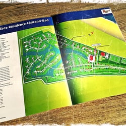 Noordzee Residence Cadzand - Übersichtskarte des Parks...