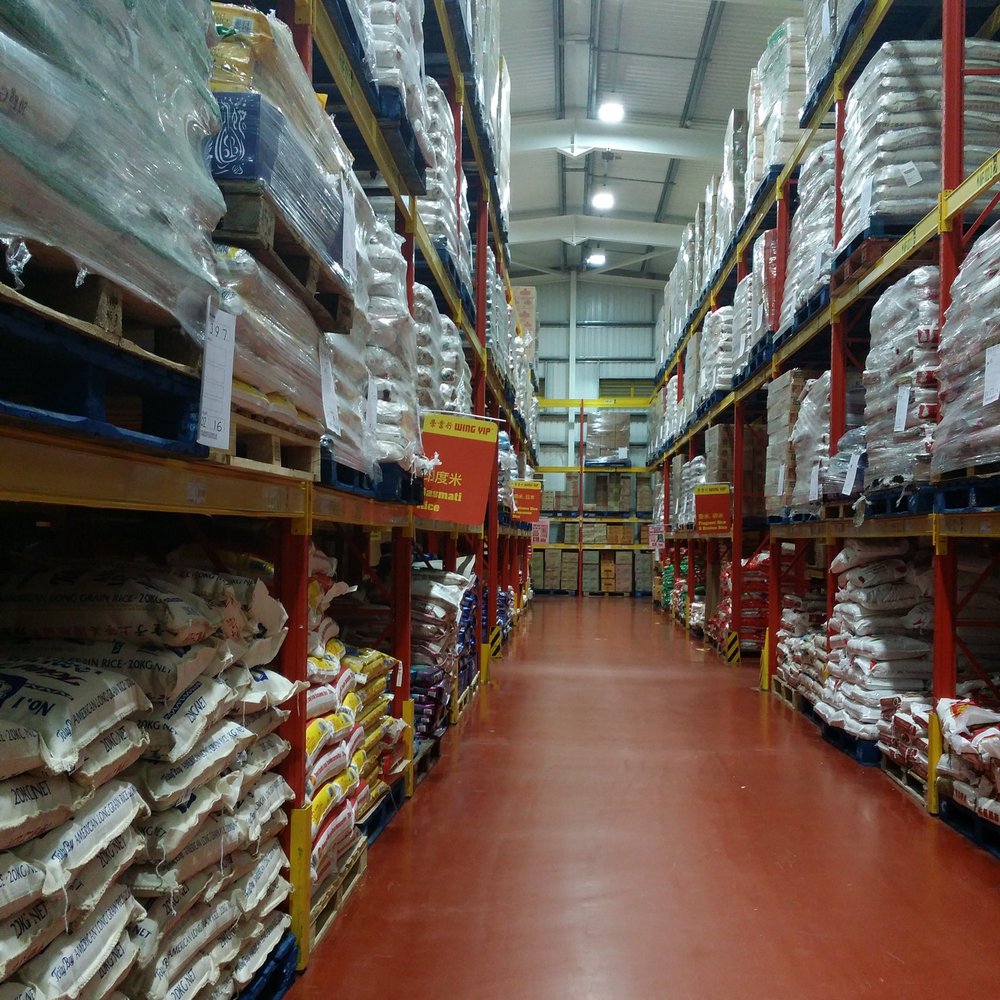 Warehouse style shopping for large quantities