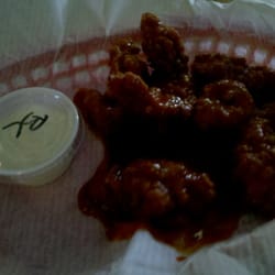 Drunken Monkey Bar & Grill - Boneless hot wings soooo yummy!