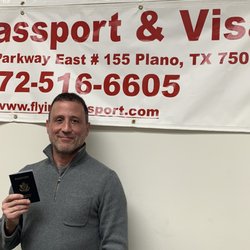 Passport & Visa Express - Happy Client after receiving his Passport