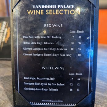 Tandoori Palace - Wines from Monterey and Napa - Indian Near Me - Encinitas, California Tandoori Palace - Wines from Monterey and Napa - Indian Near Me - Encinitas, California