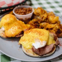 Tiffany's Bagel & Deli Cafe' - Eggs Benedict