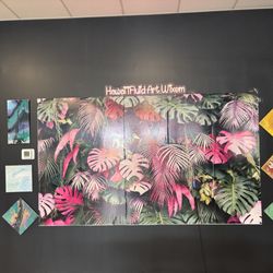 Hawaii Fluid Art - Photo op