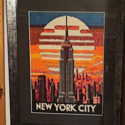 Best Little Frame House - Custom bead work.