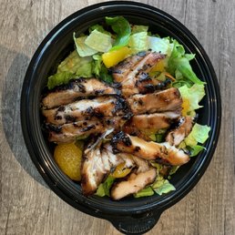 Pake Salad with Teriyaki Chicken