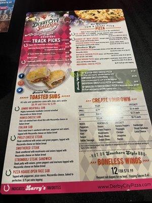 Menu photo 1 Derby City Pizza Louisville, KY Menu photo 1 Derby City Pizza Louisville, KY